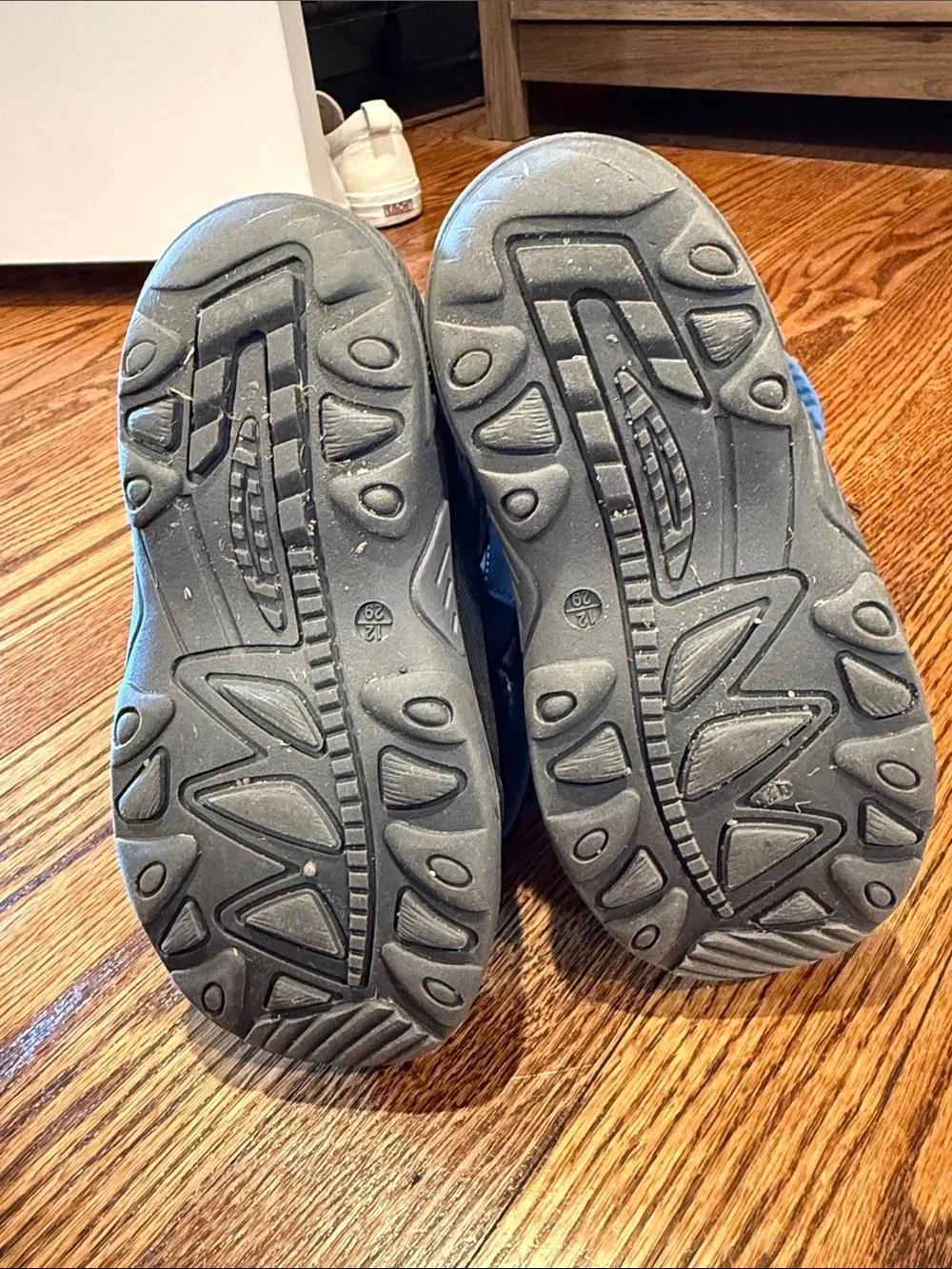 Kamik Navy and Light Blue Kids Winter Boots